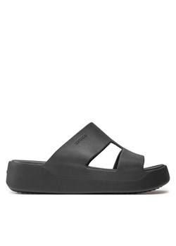 Klapki Crocs Getaway Platform H-Strap 209409 Czarny ze sklepu eobuwie.pl w kategorii Klapki damskie - zdjęcie 184109970