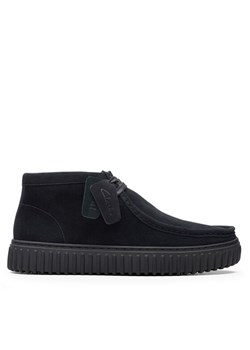Trzewiki Clarks Torhill Hi 26173664 Czarny ze sklepu eobuwie.pl w kategorii Buty zimowe męskie - zdjęcie 184110004