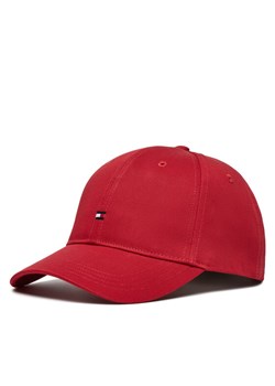 Czapka z daszkiem Tommy Hilfiger Small Flag AU0AU01528 Czerwony - id: 0000304421211 - marki Tommy Hilfiger - 184110070 Czapka z daszkiem Tommy Hilfiger Small Flag AU0AU01528 Czerwony ze sklepu eobuwie.pl w kategorii Czapki z daszkiem męskie - zdjęcie 184110070