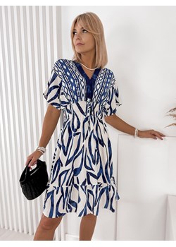 sukienka orlanta niebieska xl/xxl ze sklepu UBRA w kategorii Sukienki - zdjęcie 184111322
