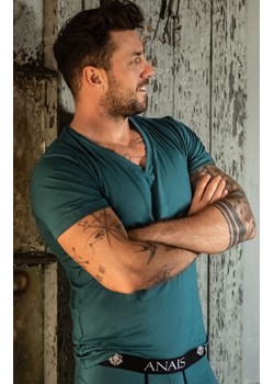 Podkoszulek męski t-shirt na krótki rękaw Fiji, Kolor morski, Rozmiar M, Anais ze sklepu Intymna w kategorii T-shirty męskie - zdjęcie 184111544