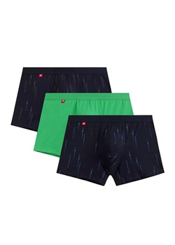 Atlantic 3-pack bokserki męskie 3MH-210-GRA/ZIE/GRA, Kolor multicolour, Rozmiar S, ATLANTIC ze sklepu Intymna w kategorii Majtki męskie - zdjęcie 184111680