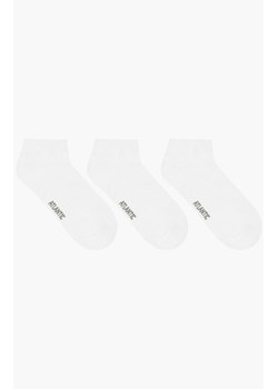 3-pack bawełniane białe skarpetki stopki damskie 3BLC-103, Kolor biały, Rozmiar 39-41, ATLANTIC ze sklepu Intymna w kategorii Skarpetki damskie - zdjęcie 184111800