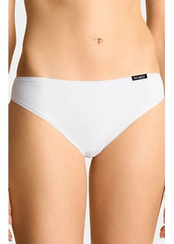 3BLP-602 bawełniane białe figi z niską talią 3-pack, Kolor biały, Rozmiar S, ATLANTIC ze sklepu Intymna w kategorii Majtki damskie - zdjęcie 184111810
