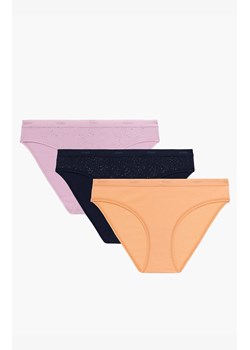 3-pack Figi damskie bikini 3LP-210-ROZ/POMJ/GRA, Kolor multicolour, Rozmiar XL, ATLANTIC ze sklepu Intymna w kategorii Majtki damskie - zdjęcie 184111904