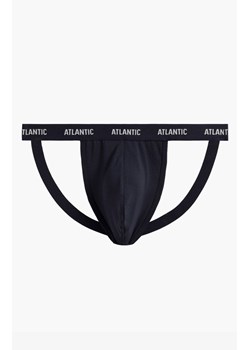 Slipy męskie granatowe Jockstrap MP-1571, Kolor granatowy, Rozmiar XL, ATLANTIC ze sklepu Intymna w kategorii Majtki męskie - zdjęcie 184112342