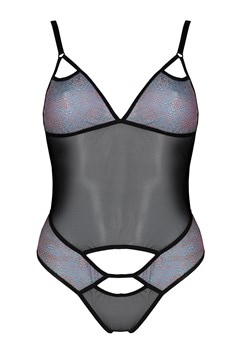 CARINA body, Kolor czarno-grafitowy, Rozmiar S/M, Avanua ze sklepu Intymna w kategorii Body damskie - zdjęcie 184113150