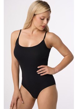 Czarne body damskie na ramiączkach Tia, Kolor czarny, Rozmiar S, Babell ze sklepu Intymna w kategorii Body damskie - zdjęcie 184114333