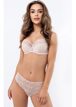 Biustonosz półusztywniany semi-soft beżowy Crystal, Kolor beżowy, Rozmiar 100B, BIGGI ze sklepu Intymna w kategorii Biustonosze - zdjęcie 184115113