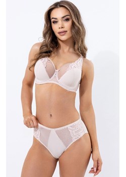 Biustonosz półusztywniany semi-soft beżowy Roxi, Kolor beżowy, Rozmiar 100B, BIGGI ze sklepu Intymna w kategorii Biustonosze - zdjęcie 184115193