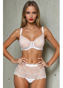 Jenny figi z podwyższonym stanem, Kolor biały, Rozmiar S, PariPari Lingerie ze sklepu Intymna w kategorii Majtki damskie - zdjęcie 184115272