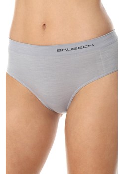 HI1008W figi z wysokim stanem z wełny merynosów comfort wool, Kolor popielaty, Rozmiar S, Brubeck ze sklepu Intymna w kategorii Majtki damskie - zdjęcie 184115410