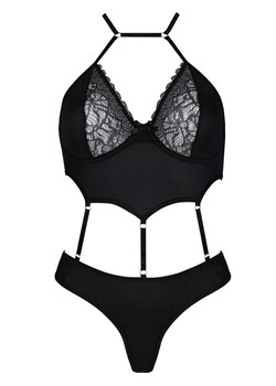 Zmysłowe body czarne Kitasana, Kolor czarny, Rozmiar L/XL, Casmir ze sklepu Intymna w kategorii Body damskie - zdjęcie 184115652