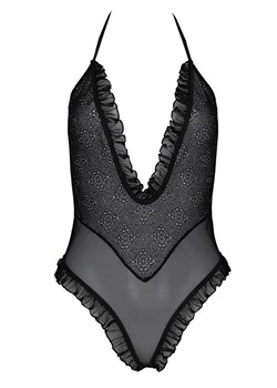 Zmysłowe body czarne Odrevia, Kolor czarny, Rozmiar S/M, Avanua ze sklepu Intymna w kategorii Body damskie - zdjęcie 184115681