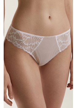 Koronkowe figi typu tanga Elle TP6124, Kolor biały, Rozmiar S, Conte ze sklepu Intymna w kategorii Majtki damskie - zdjęcie 184116011