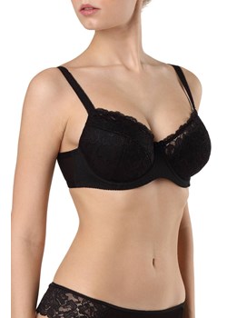 Sensuelle RB5077 biustonosz z podwójnymi miseczkami, Kolor czarny, Rozmiar 75C, Conte ze sklepu Intymna w kategorii Biustonosze - zdjęcie 184116463