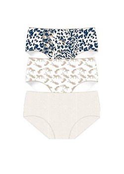 3-pack figi damskie Essentials 3488, Kolor multicolour, Rozmiar M, Cotonella ze sklepu Intymna w kategorii Majtki damskie - zdjęcie 184116871