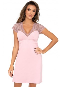 Koszulka nocna plus size Celine, Kolor róż pudrowy, Rozmiar XL, Donna ze sklepu Intymna w kategorii Koszule nocne - zdjęcie 184118534