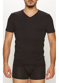 Gładka koszulka męska t-shirt z krótkim rękawem Amante Uomo V-Shirt 01/1-81, Kolor biały, Rozmiar XL, Fabio Undercare ze sklepu Intymna w kategorii Podkoszulki męskie - zdjęcie 184122870