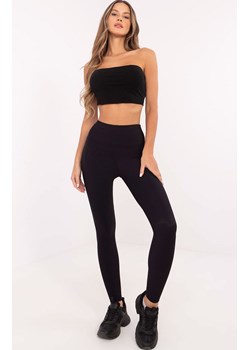 Czarne legginsy push-up NM-LG-NG68010-1.60, Kolor czarny, Rozmiar S/M, Trendy.ING ze sklepu Intymna w kategorii Spodnie damskie - zdjęcie 184123234