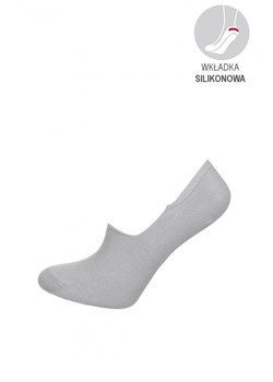 Stopki bawełniane damskie szare Footies 03, Kolor szary, Rozmiar 36-38, Fiore ze sklepu Intymna w kategorii Skarpetki damskie - zdjęcie 184123510