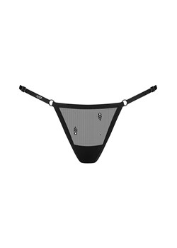Freedom majtki jockstrap Anniverse Special by Obsessive, Kolor czarny, Rozmiar S/M, Freedom ze sklepu Intymna w kategorii Majtki damskie - zdjęcie 184123803
