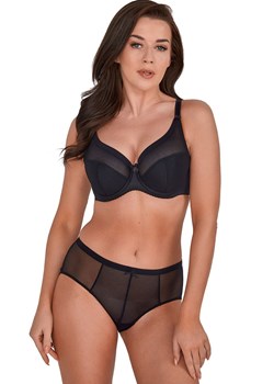 Gaia biustonosz półusztywniany semi-soft Sonia Art. 1058, Kolor czarny, Rozmiar 80B, Gaia ze sklepu Intymna w kategorii Biustonosze - zdjęcie 184124293