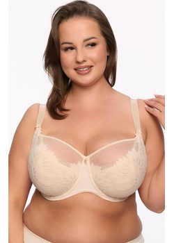 Gaia biustonosz półusztywniany semi-soft beżowy Keto 1134 Maxi, Kolor beżowy, Rozmiar 105D, Gaia ze sklepu Intymna w kategorii Biustonosze - zdjęcie 184124300