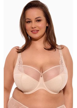 Gaia beżowy biustonosz półusztywniany semi-soft Maja Maxi 1300, Kolor beżowy, Rozmiar 105D, Gaia ze sklepu Intymna w kategorii Biustonosze - zdjęcie 184124512