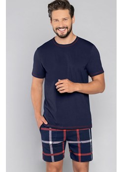Horton piżama męska kr.kr., Kolor granatowy, Rozmiar M, Italian Fashion ze sklepu Intymna w kategorii Piżamy męskie - zdjęcie 184127343