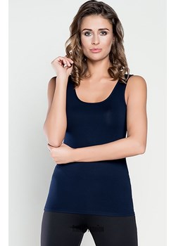 Koszulka szerokie ramiączko podkoszulka granatowa Ibiza, Kolor granatowy, Rozmiar S, Italian Fashion ze sklepu Intymna w kategorii Podkoszulki i halki - zdjęcie 184128564