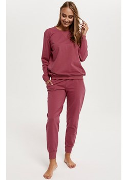 Komplet damski na długi rękaw i długie nogawki Panama, Kolor malinowy, Rozmiar XL, Italian Fashion ze sklepu Intymna w kategorii Dresy damskie - zdjęcie 184129264