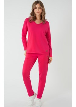 Dresowe spodnie damskie fuksja Stella, Kolor fuksja, Rozmiar M, Italian Fashion ze sklepu Intymna w kategorii Spodnie damskie - zdjęcie 184129820