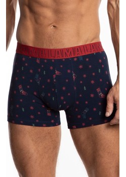 2-pack świąteczne bokserki męskie M-1053SZG, Kolor multicolour, Rozmiar L, LAMA ze sklepu Intymna w kategorii Majtki męskie - zdjęcie 184130371
