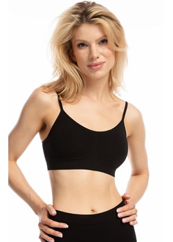 Biustonosz miękki z wkładkami czarny Bamboo Lounge Bra, Kolor czarny, Rozmiar 2XL, Julimex ze sklepu Intymna w kategorii Biustonosze - zdjęcie 184130592