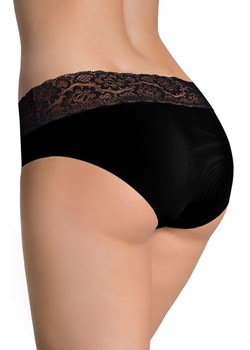 Czarne panty figi damskie bezszwowe Hipster, Kolor czarny, Rozmiar S, Julimex ze sklepu Intymna w kategorii Majtki damskie - zdjęcie 184130761