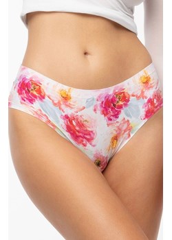 Julimex figi damskie Peony Cheekie Brasil, Kolor biały-kwiaty, Rozmiar L, Julimex ze sklepu Intymna w kategorii Majtki damskie - zdjęcie 184130881
