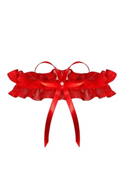 Podwiązka czerwona Odessa PW-02C, Kolor czerwony, Rozmiar one size, Julimex ze sklepu Intymna w kategorii Akcesoria do bielizny - zdjęcie 184130940