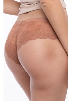 Tanga figi bezszwowe karmelowe, Kolor karmelowy, Rozmiar L, Julimex ze sklepu Intymna w kategorii Majtki damskie - zdjęcie 184131071