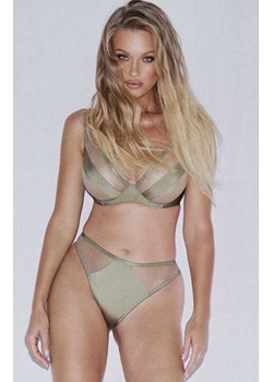 Kinga stringi tanga Lou B-1181/2, Kolor khaki, Rozmiar L, Kinga ze sklepu Intymna w kategorii Majtki damskie - zdjęcie 184132161