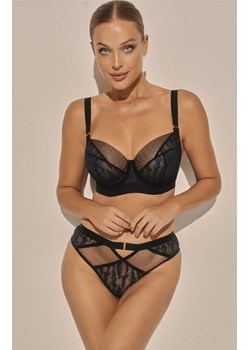 Biustonosz miękki soft Navy Mist SC-1154, Kolor czarno-niebieski, Rozmiar 65D, Kinga ze sklepu Intymna w kategorii Biustonosze - zdjęcie 184132270