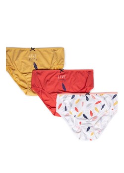 3-pack bawełniane figi damskie L-122BIB-38, Kolor multicolour, Rozmiar L, LAMA ze sklepu Intymna w kategorii Majtki damskie - zdjęcie 184132523