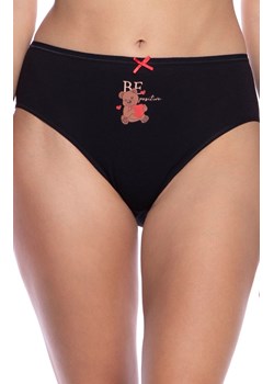 3-pack figi damskie L-127BI-27 z misiem, Kolor czarno-czerwony, Rozmiar L, LAMA ze sklepu Intymna w kategorii Majtki damskie - zdjęcie 184132544