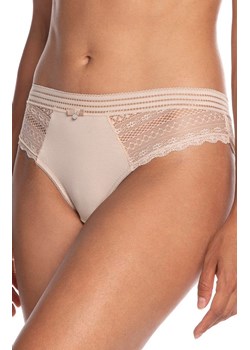 Bawełniane figi damskie koronkowe 2-pack L-4004MB-06, Kolor beżowy, Rozmiar S, LAMA ze sklepu Intymna w kategorii Majtki damskie - zdjęcie 184132612