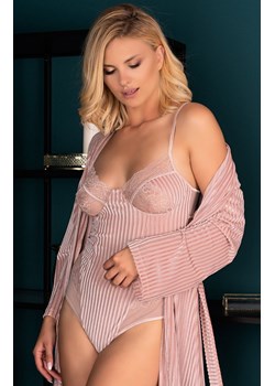 Body damskie Agimin LC 90615, Kolor róż pudrowy, Rozmiar S/M, LivCo Corsetti Fashion ze sklepu Intymna w kategorii Body damskie - zdjęcie 184133414