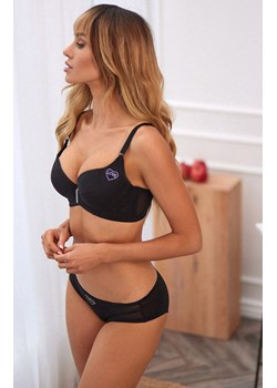 Anzai biustonosz super push-up, Kolor czarny, Rozmiar 70C, LivCo Corsetti Fashion ze sklepu Intymna w kategorii Biustonosze - zdjęcie 184133442