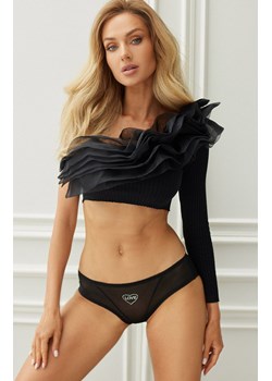 Anzai panty w kolorze czarnym, Kolor czarny, Rozmiar S, LivCo Corsetti Fashion ze sklepu Intymna w kategorii Majtki damskie - zdjęcie 184133443