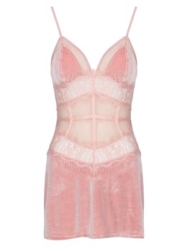 Enslanna koszulka i stringi, Kolor róż pudrowy, Rozmiar S/M, LivCo Corsetti Fashion ze sklepu Intymna w kategorii Koszule nocne - zdjęcie 184133542