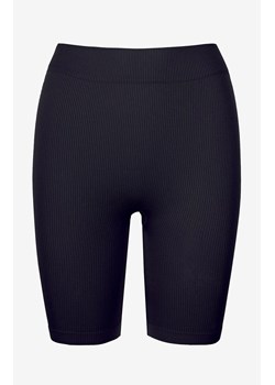 Marilyn legginsy damskie krótkie w prążki czarne Fitness, Kolor czarny, Rozmiar S/M, Marilyn ze sklepu Intymna w kategorii Szorty - zdjęcie 184134991