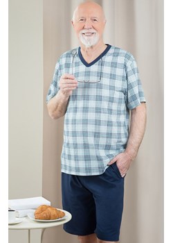 Krótka piżama męska Michał I 400 10, Kolor granatowy-kratka, Rozmiar 3XL, MARTEL - id: 196753 - marki Martel - 184135970 Krótka piżama męska Michał I 400 10, Kolor granatowy-kratka, Rozmiar 3XL, MARTEL ze sklepu Intymna w kategorii Piżamy męskie - zdjęcie 184135970